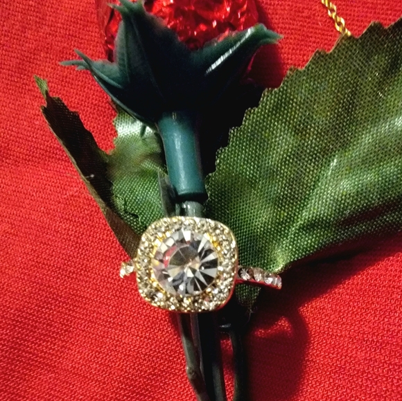 CZ Costume Jewelry Set - Picture 7 of 9